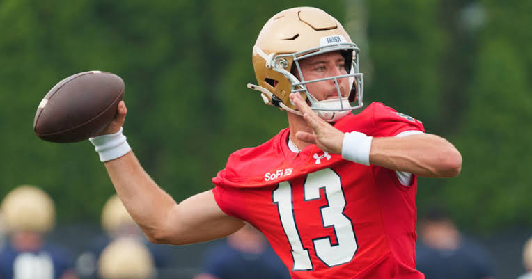 Observations from Notre Dame football fall camp practice No. 1: Quarterbacks