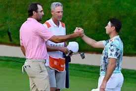 Travelers Championship: Scottie Scheffler and Viktor Hovland go to Monday morning playoff after lightning delay