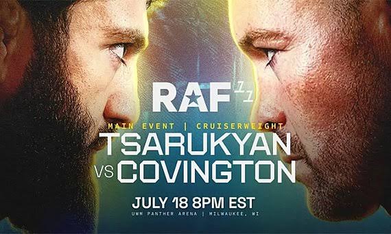 How to watch RAF 11: Full card, start time, TV channel and stream