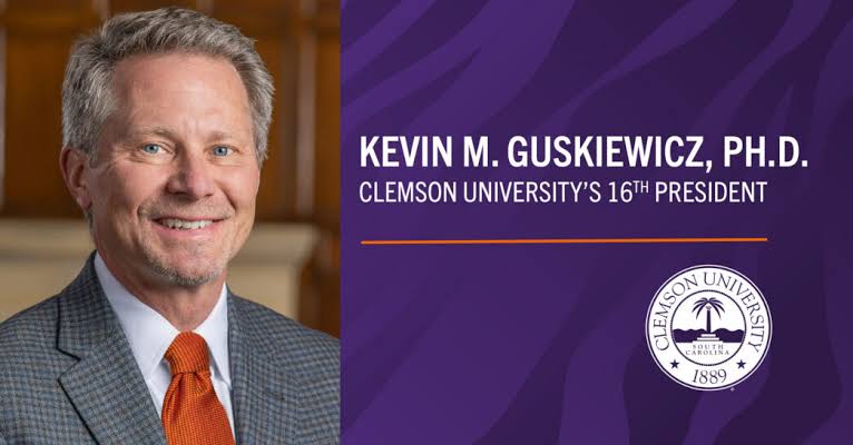 Guskiewicz named 16th president of Clemson University