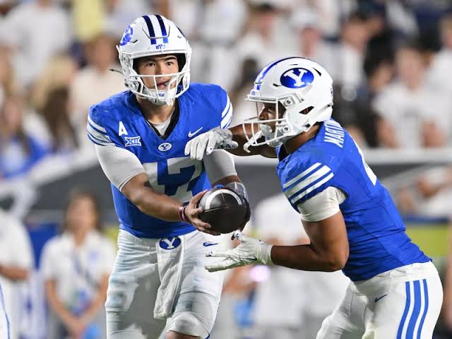 Sophomore QB Bear Bachmeier, senior running back LJ Martin have become the faces of BYU football in 2026