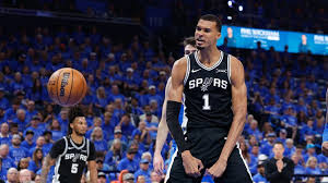 Wembanyama explodes for 41 as Spurs stun Thunder in Game 1