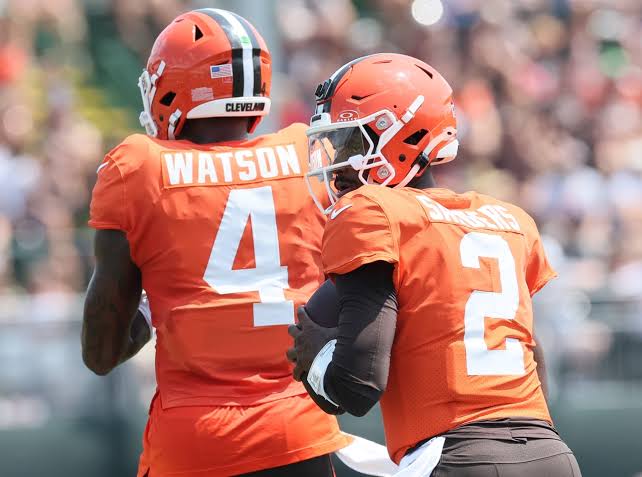 Todd Monken explains why he gave Shedeur Sanders’ 1st team reps to Deshaun Watson and how ‘it’s still a compe
