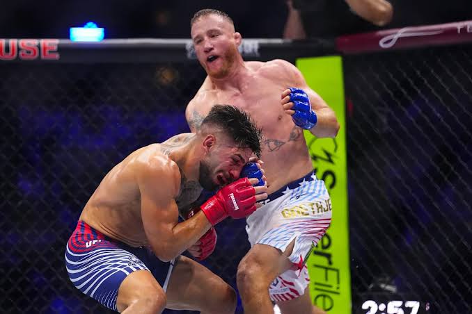 UFC Freedom 250 results: Justin Gaethje shocks Ilia Topuria, pulls off ultimate U.S. upset on White House lawn