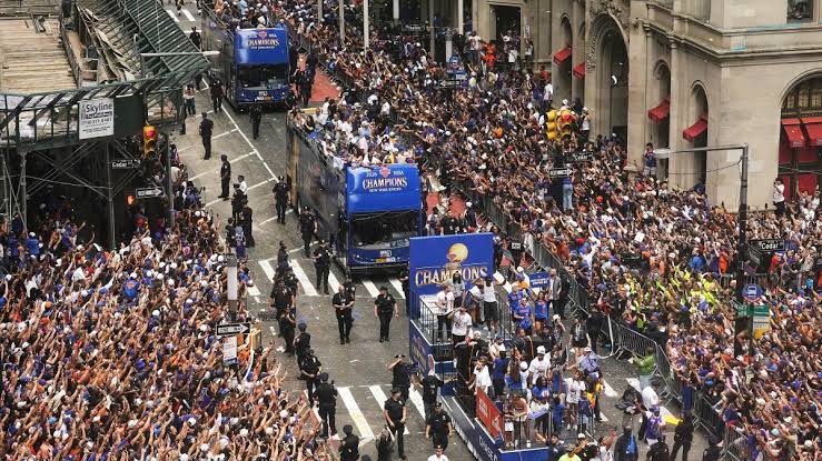 Recap: Millions cheer NBA Champion Knicks at historic NYC ticker-tape parade