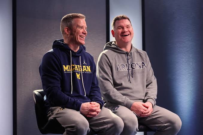 NCAA Final Four: What Arizona’s Tommy Lloyd, Michigan’s Dusty May said about semifinal matchup