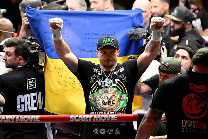 ‘I just didn’t want you to be bored’: Oleksandr Usyk reacts to Rico Verhoeven fight and performance