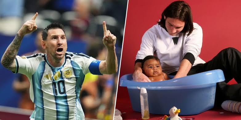 Lionel Messi Finally Addresses Iconic Photo Of Him Bathing Baby Lamine Yamal: ‘It’s Craziness’