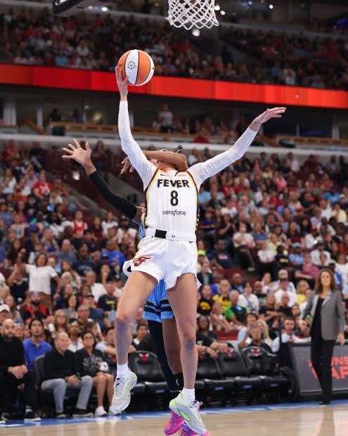 DiJonai Carrington’s ejection undercuts the Chicago Sky in a 90-86 loss to the Indiana Fever