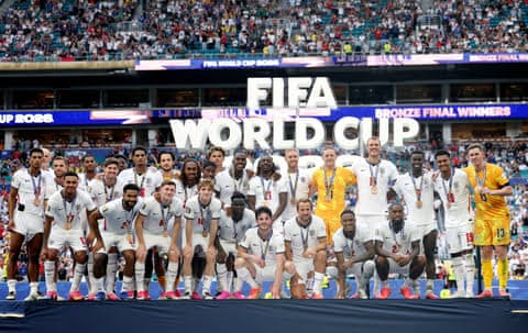 England beat France in an epic World Cup third-place playoff – in pictures
