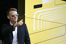 Emmanuel Macron cheers Les Bleus. So does Jordan Bardella.