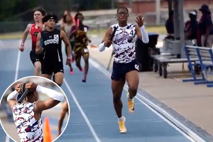 North Carolina high school track star controversially disqualified immediately after winning race in shocking taunting call
