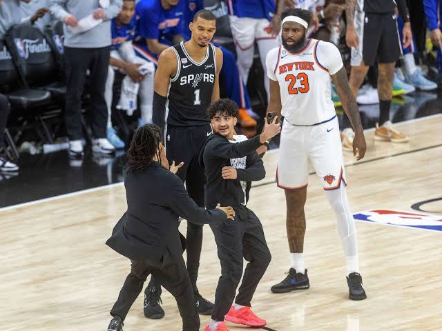 He wanted a Wembanyama selfie. The NBA gave him a lifetime ban instead.