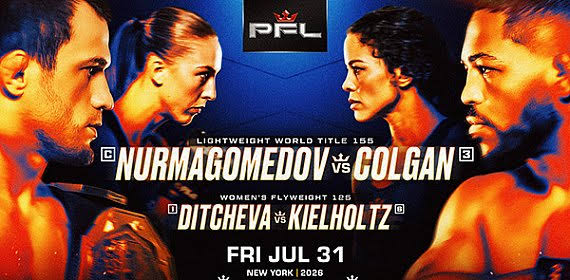 Live Now! PFL New York ‘Nurmagomedov vs. Colgan’ play-by-play, results & round scoring