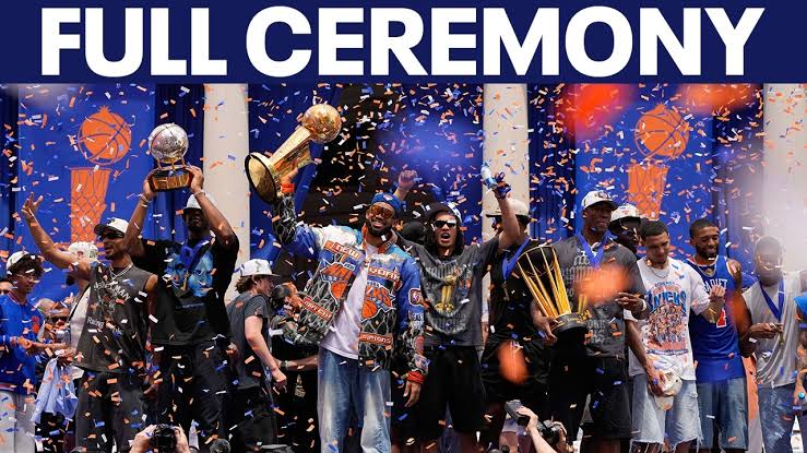 FULL: Knicks parade, speeches, Keys to the City