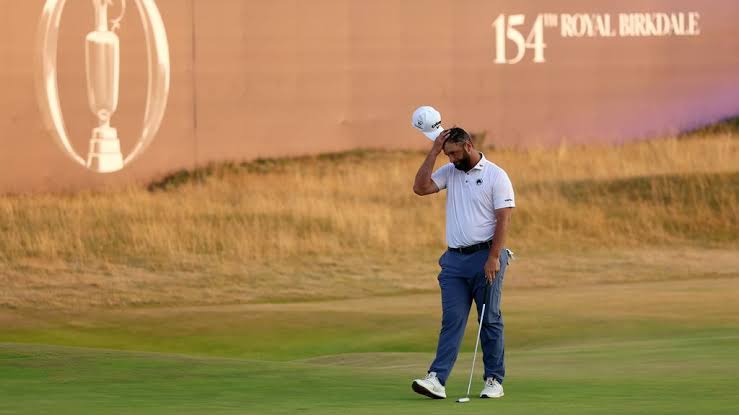 Jon Rahm gets warning at Open Championship for throwing club