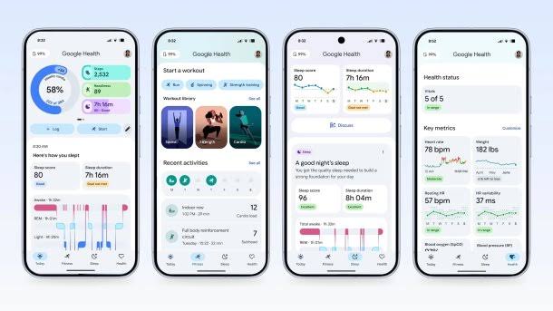 Fitbit app gets major update to version 5.0 and is now called Google Health