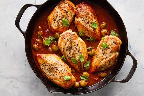 Harissa Apricot Chicken, Done in 20 Minutes