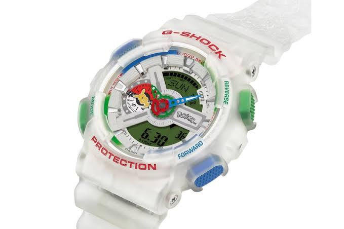 An Official Look at the Pokémon x G-SHOCK GA‑110PKM‑7A Watch
