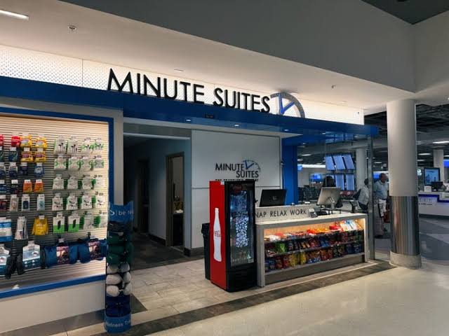 I rented an airport 'nap room' after my flight was delayed overnight. The perks made the price easier to swallow.
