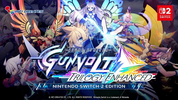 Azure Striker Gunvolt Trilogy Enhanced - Nintendo Switch 2 Edition announced, includes new story mode