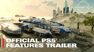 Starfield details PS5 features
