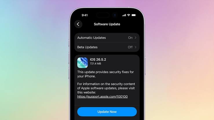 New 26.5.2 security patch arrives for iOS, iPadOS, macOS