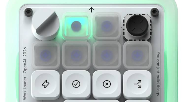 OpenAI’s first branded hardware is… a light-up keyboard?