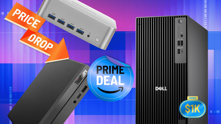11 of the Best Discounts on Desktop PCs for Amazon Prime Day From Dell, HP, Lenovo, and More