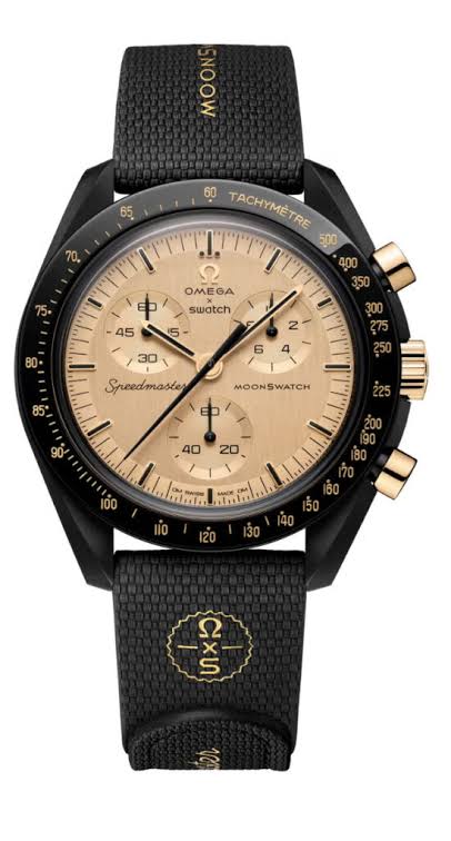 Swatch and Omega unveil new MoonSwatch made with 18k gold
