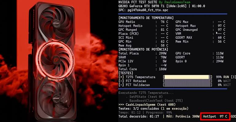 NVIDIA RTX 50 hotspot sensor is still accessible through internal MODS diagnostic tool