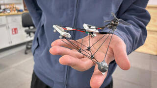 Almost invisible: The spinning ‘ghost drone’ that tricks the human eye
