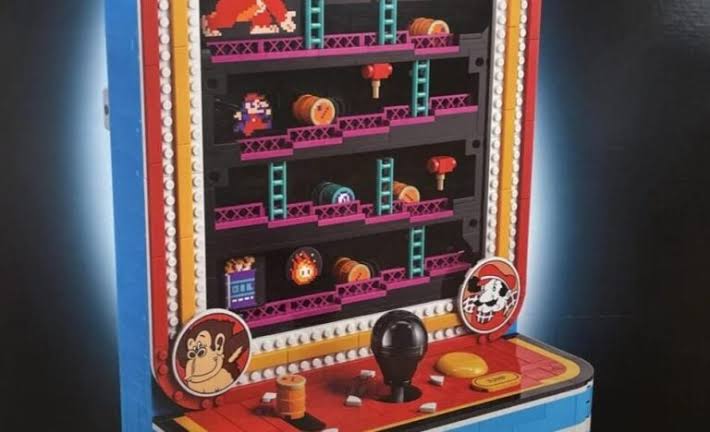 Nintendo’s next major Lego set is a $200 Donkey Kong arcade machine