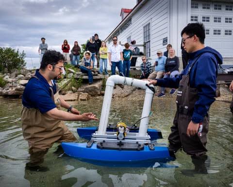 Experimental bathtub: the remote lake island trying wave power to boost energy security