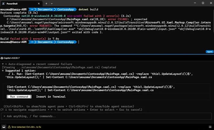 Microsoft Announces Open-Source "Intelligent Terminal"