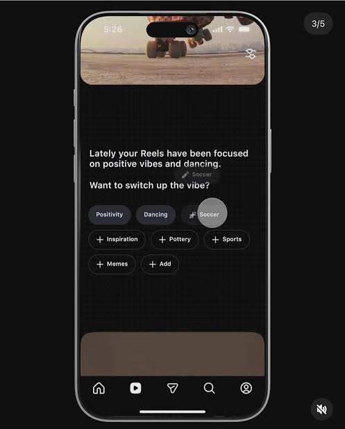Instagram’s Adam Mosseri is showing off some concepts for changing your algorithm.