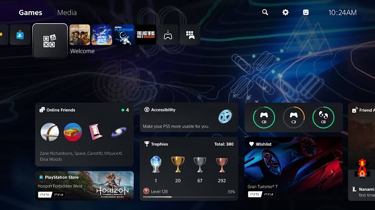 PlayStation Adds SteamDB-Like Features to the PS5 Welcome Hub by Revealing Weekly Player Numbers and Trending Games