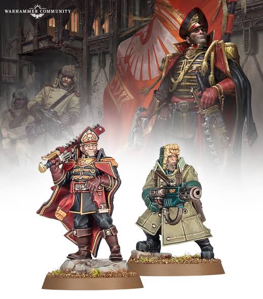 Commissar Cain comes to the tabletop
