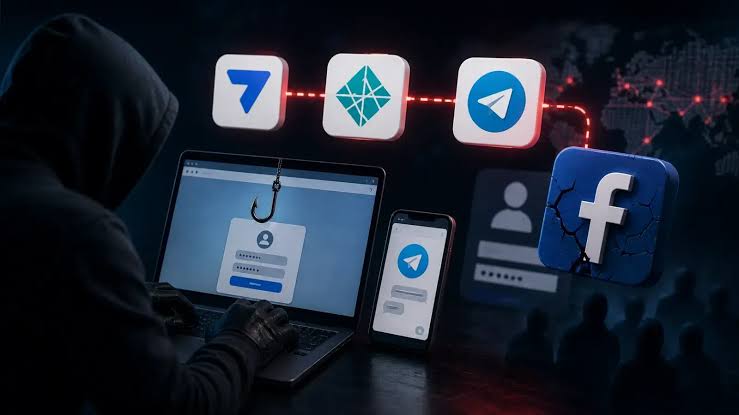 Massive Facebook Phishing Operation Leverages AppSheet, Netlify, and Telegram