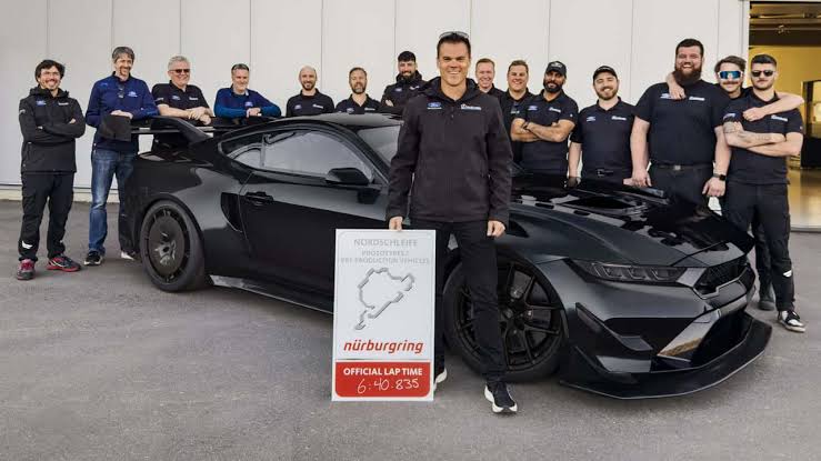 Ford Mustang GTD Crushes Corvette ZR1X's Nürburgring Record With 6:40 Lap