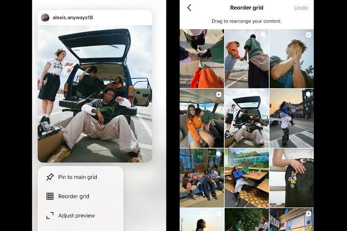 Instagram is finally letting everyone reorganize their profile grid