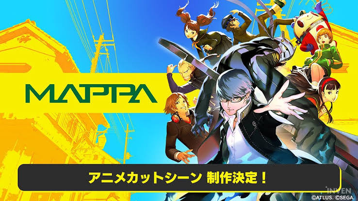 MAPPA to Produce All Animated Cutscenes for Persona 4 Revival