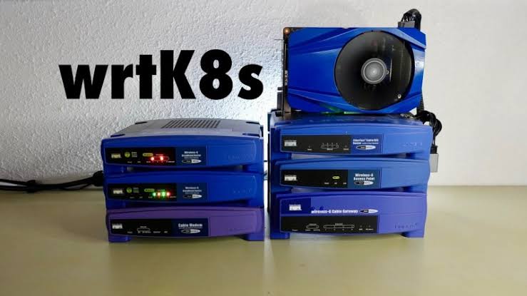 Homelab Gets Linksys Themed Aesthetic