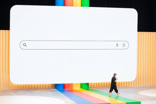 Powered by A.I., Google Changes Its Search Box for the First Time in 25 Years