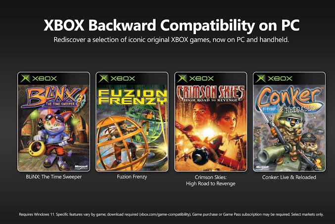 Microsoft is bringing original Xbox games to PC