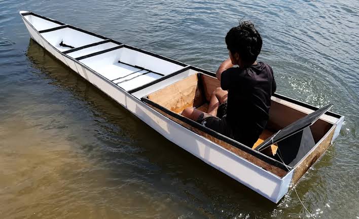 YouTuber Builds 25-Foot Rideable RC Battleship for $400, and It Shoots Fireworks