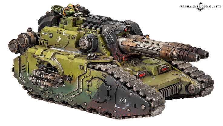 Warhammer Studio goes super-heavy for an Age of Darkness tank war
