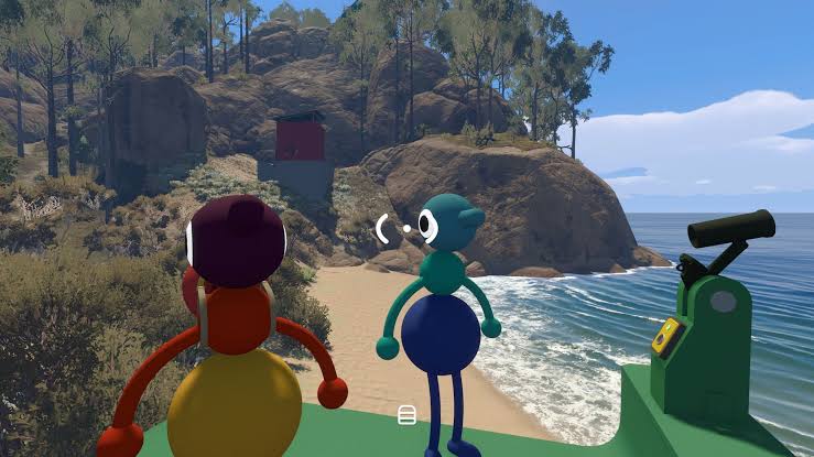 Big Walk simulates the strange, childlike sensation of being unexpectedly separated from your friends, and the joy and relief of finding your way back