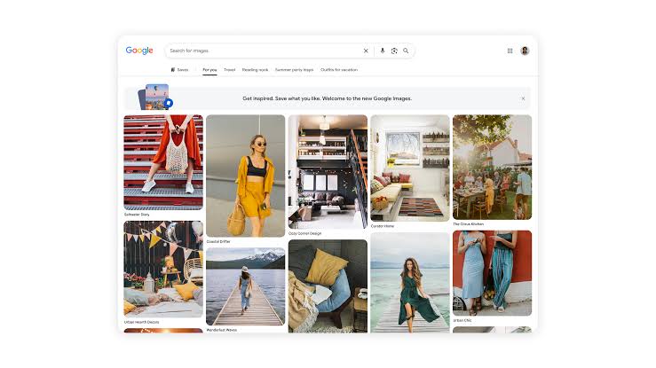 Google Images gets a Pinterest-like redesign focused on discovery