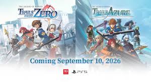 The Legend of Heroes: Trails from Zero and The Legend of Heroes: Trails to Azure for PS5, Switch 2 launch September 10